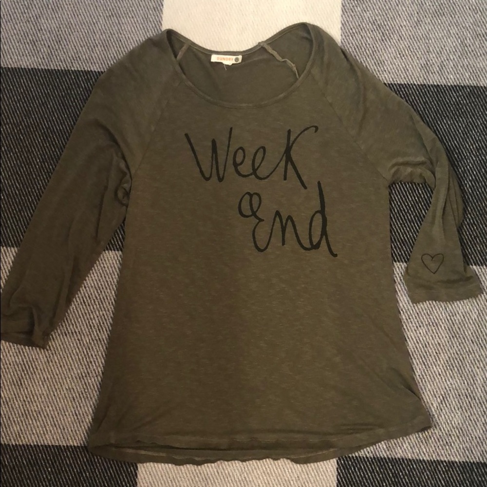 Sundry Weekend top